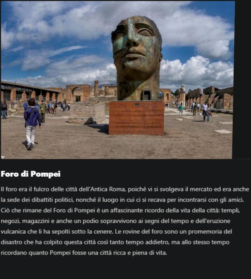 Pompei Palace B&B Kültér fotó